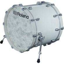 Купить ударные установки и барабаны Roland: Roland KD-222-PW VAD Bass Drum Pad 22"x18" Pearl White