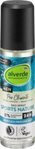 Купить дезодоранты alverde MEN: Deo-Zerstäuber Sports Nature, 75 ml