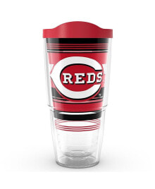 Купить посуда и приборы для сервировки стола Tervis Tumbler: Стакан классический Tervis Tumbler Cincinnati Reds 24 унции Hype Stripe