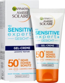 Sonnencreme Gel Gesicht sensitive expert+, LSF 50+, 50 ml