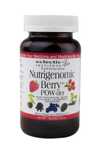 Растительные экстракты и настойки eclectic Institute Nutrigenomic Berry Powder Растительный ягодный порошок 90 г