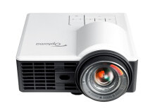 Optoma ML1050ST+ мультимедиа-проектор 1000 лм DLP WXGA (1280x800) 3D Настольный проектор Черный, Белый E1P2A2F6E1Z1