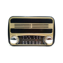 Everton Şarjlı Nostaljik Retro Küçük Mini Radyo Müzik Mp3 Çalar Usb Tf Vt3077
