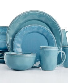 Cucina Agave Blue 16-Pc. Set, Service for 4