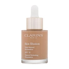 Clarins Skin Illusion Natural Hydrating SPF15 30 ml foundation für Frauen