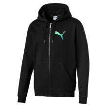 579531-01 Mens Puma SUMMER LOGO FULL ZIP HOODIE купить онлайн