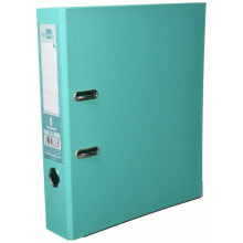 Ring binder Liderpapel AZ76 Turquoise A4 (1 Unit)