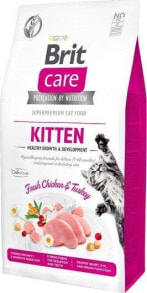 Pet supplies vAFO PRAHS Brit Care Kot Kitten 2kg Healthy Growth &amp; Development Gf