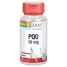 Антиоксиданты Solaray PQQ Пирролохинолинхинон 30 растительных капсул