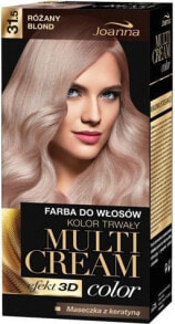 Joanna Multi Cream Color No.31.5 Стойкая краска для волос, оттенок розовый блондин