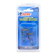 Swivels, fasteners, wind-up rings for fishing