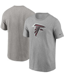 Nike men's Heathered Gray Atlanta Falcons Primary Logo T-shirt
