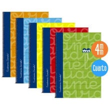 Set of exercise books Lamela Multicolour Quarto 5 Pieces 80 Sheets