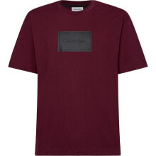 CALVIN KLEIN Textured Logo Box Comfort Short Sleeve T-Shirt