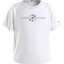 Спортивная одежда, обувь и аксессуары tOMMY HILFIGER Floral Short Sleeve T-Shirt
