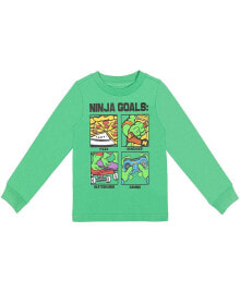 Купить детские футболки и майки для мальчиков Nickelodeon: Toddler Boys Teenage Mutant Ninja Turtles Leonardo Michelangelo Raphael Donatello 2 Pack T-Shirts to