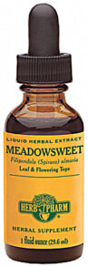 Растительные экстракты и настойки Herb Pharm Meadowsweet Liquid Extract Экстракт таволги для здоровья нервной системы и уменьшения боли  29,6 мл