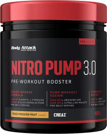 Предтренировочный комплекс для спортсменов Body Attack Sports Nutrition Body Attack Nitro Pump 3.0, 400 g, , 400g, ,