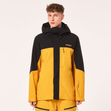 Купить мужские спортивные куртки Oakley: [FOA404736-9MB] MENS OAKLEY TNP TBT SHELL JACKET - AMBER YELLOW/BLACKOUT