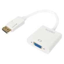 LOGILINK CV0059B DisplayPort To VGA Adapter