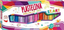 Пластилин и масса для лепки для детей st. Majewski Plasticine 12 colors (5903235203718)