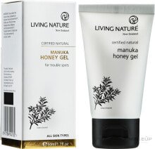 Manuka-Honig-Gel für fettige und Mischhaut - Living Nature Manuka Honey Gel