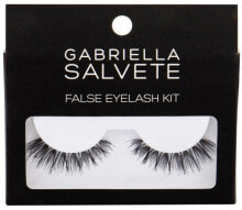 False eyelashes and glue