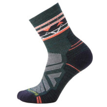 SMARTWOOL Hike Light Cushion Zig Zag Valley Mid Crew Socks