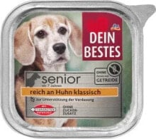 Nassfutter Hund reich an Huhn mit Kartoffel, Senior, 150 g