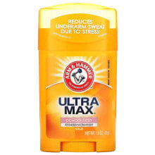 Дезодоранты Arm & Hammer, UltraMax, твердый дезодорант-антиперспирант для мужчин, свежий аромат, 28 г (1 унции)