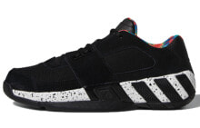 adidas Regulat 低帮 篮球鞋 男款 黑白 / Кроссовки Adidas Regulat Vintage Basketball Shoes DB3243