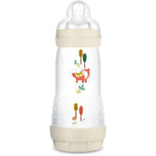 Бутылочки и ниблеры для малышей MAM Babyflasche Easy Start / Natural Anti-Colic - 320ml - Leinen - Sauger Flow 3 - X1
