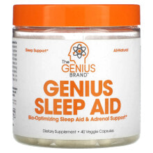 The Genius Brand, Genious Sleep Aid, 40 Veggie Capsules