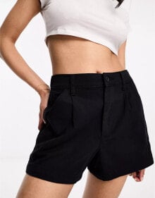 ASOS DESIGN – Chinoshorts in Schwarz