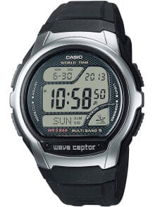 Мужские электронные наручные часы Casio WV-58R-1AEF Collection Funkuhr 44mm 5ATM