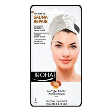 Маски и сыворотки для волос восстанавливающая капиллярная маска Iroha Sauna Repair Аргановое масло