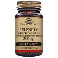 SOLGAR Selenium 200mcgr 50 Units