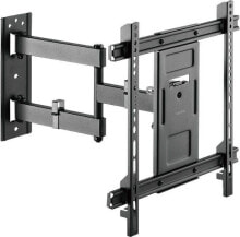 Brackets and racks for televisions and audio equipment