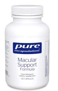 Витамины и БАДы для глаз Pure Encapsulations Macular Support Formula -- Пищевая добавка для поддержки здоровья зрения --120 капсул