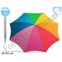 ATOSA Rainbow 180 cm With Spiral Nylon UPF50+ 170T 32/32mm parasol