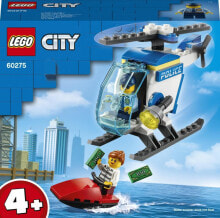 Настольные игры для компании конструктор LEGO City 60275 Полицейский вертолёт