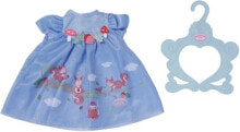 Одежда для кукол baby Annabell Dress blue 43cm Одежда для куклы 709610