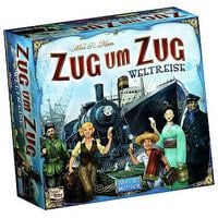 Настольные игры для компании Asmodee Zug um Zug: Weltreise Настольная игра-состязание Взрослые и Дети DOW0003