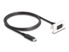 81386 - 1 m - USB C - USB C - USB 3.2 Gen 2 (3.1 Gen 2) - 10000 Mbit/s - Black