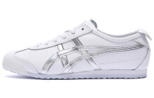 Onitsuka Tiger鬼冢虎 Mexico 66 经典休闲运动鞋 男女同款 银白 / Кроссовки Onitsuka Tiger Mexico 66 1183A497-100