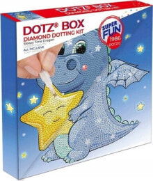 DIAMOND DOTZ DIAMOND DOTZ DOTZ BOX SLEEPY DRAGON