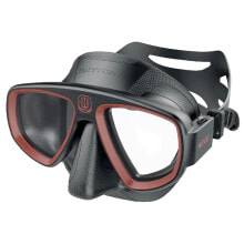 Masks and snorkels for scuba diving