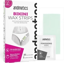 Enthaarungsstreifen für die Bikinizone - Andmetics Bikini Wax Strips