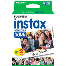 Купить фотоаппараты моментальной печати FUJIFILM: FUJIFILM Instax Film Wide Glossy 10x2