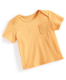 Купить детские лонгсливы и рубашки для малышей First Impressions: Baby Boys Short-Sleeve Lap-Shoulder Solid Top, Created for Macy's